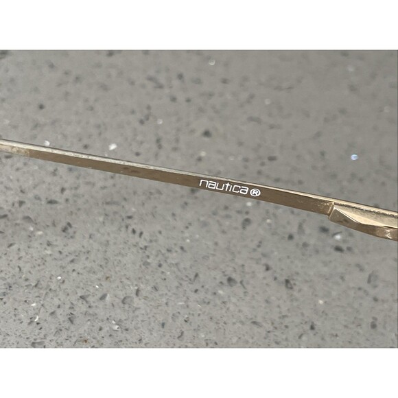 Nautica Eyeglasses Frames ONLY J 1 292 51-18 Round Full Rim Japan Vintage